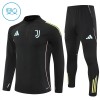 Juventus Niño Sudadera De Entrenamiento 2025-26 Cuarto-Cremallera Negra Juventus Niño Sudadera De Entrenamiento 2025-26 Cuarto-Cremallera Negra